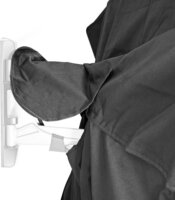 Nedis Kültéri TV-takaró ponyva 65"-70" - Fekete