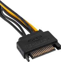 Akyga AK-CA-80 Sata PCI-E 6+2 Tápkábel Adapter