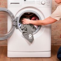 Vileda 172665 Pet Pro Mikroszálas kisállat törölköző M - Szürke