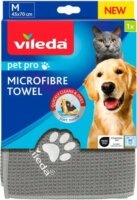 Vileda 172665 Pet Pro Mikroszálas kisállat törölköző M - Szürke