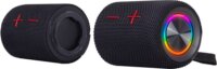 Trevi XR 8A44 DOUBLE Hordozható Bluetooth hangszóró - Fekete