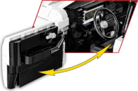 Cobi: Lancia Delta HF Integrale EVO Executive Autó 2294 darabos építőjáték 1:12