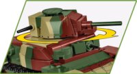 Cobi: Type 95 Ha-Go Tank 380 darabos építőjáték 1:35