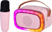 Trevi XR 8A01 Mini Party Hordozható Bluetooth hangszóró - Rózsaszín