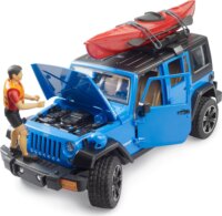 Bruder 02529 Jeep Wrangler Rubicon Unlimited terepjáró kajakkal és figurával