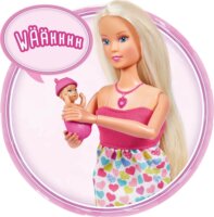 Simba Steffi LOVE New Born Interaktív állapotos Baba