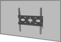 Iiyama MD-WM4040 32"-55" LCD TV/Monitor fali tartó - Fekete (1 kijelző)