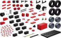 Fischertechnik 571900 Maker Kit Elektromos Autó alváz 119 darabos kreatív Építőjáték