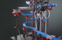 Fischertechnik 571899 Golyópálya versenypálya hanghatás kiegészítő