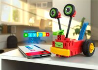 Fischertechnik 559889 Early Coding Robot 55 darabos kreatív Építőjáték