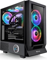 Thermaltake Ceres 350 MX Midi Torony Számítógépház Üveg oldallappal - Fekete