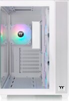 Thermaltake View 380 TG ARGB Midi Torony számítógépház Üveg oldallappal - Fehér
