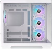 Thermaltake View 380 TG ARGB Midi Torony számítógépház Üveg oldallappal - Fehér