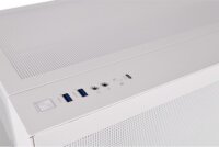 Thermaltake View 380 TG ARGB Midi Torony számítógépház Üveg oldallappal - Fehér