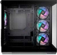 Thermaltake View 380 TG ARGB Midi Torony számítógépház Üveg oldallappal - Fekete