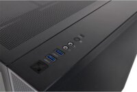 Thermaltake View 380 TG ARGB Midi Torony számítógépház Üveg oldallappal - Fekete