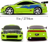 Jada Fast & Furious RC 1995 Mitsubishi Eclipse 1:16 Távirányítós Autó