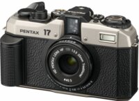 Pentax 17 Kompakt fémvázas Analóg fényképezőgép - Fekete