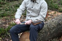 Kirschen 3307000 Prémium fafaragó késkészlet velúrbőr tokban 3 darabos