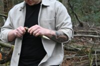 Kirschen 3307000 Prémium fafaragó késkészlet velúrbőr tokban 3 darabos