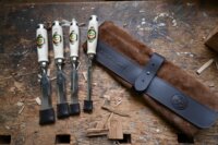 Kirschen 1151002 Prémium favéső készlet velúrbőr tokban 4 darabos