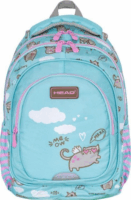 Astra Head Meow Iskolatáska - Türkiz