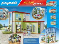 Playmobil 71615 Action Heroes - Modern Kórház Építőjáték