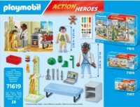 Playmobil 71619 Action Heroes - Gyerekorvos vizsgálat Teddy mackóval