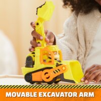 Spin Master Rubble & Csapata Mancs Őrjárat Buldózer építőjármű Rubble figurával