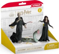 Schleich 42684 Wizarding World Lord Harry Potter - Voldemort Nagini és Bellatrix játékfigurák