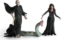 Schleich 42684 Wizarding World Lord Harry Potter - Voldemort Nagini és Bellatrix játékfigurák