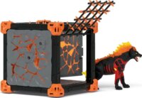 Schleich 42674 Eldrador Creatures Harci Barlang Lávahiéna Játékfigura