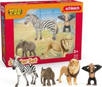 Schleich 42721 Wild Life Afrika vadállat készlet kezdő csomag játékfigura