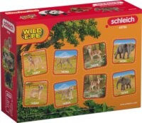 Schleich 42736 Wild Life Ázsia vadállat készlet kezdő csomag játékfigura
