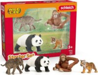 Schleich 42736 Wild Life Ázsia vadállat készlet kezdő csomag játékfigura