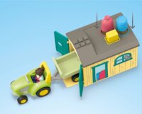 Playmobil 71656 Junior - Kalandos Tanya Traktorral és Állatbarátokkal Építőjáték