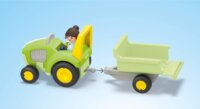 Playmobil 71656 Junior - Kalandos Tanya Traktorral és Állatbarátokkal Építőjáték