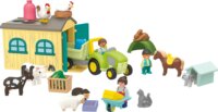 Playmobil 71656 Junior - Kalandos Tanya Traktorral és Állatbarátokkal Építőjáték