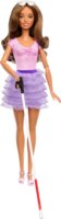 Mattel HRH17 Barbie Fashionistas baba rózsaszín fodros szoknyában