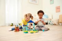 BIG Bloxx Dínó Keltető épület 86 darabos Építőjáték