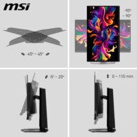 MSI 27" 9S6-3CD89T-011 WQHD Gaming QD-OLED E2 Monitor