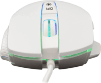 White Shark GM-5009W GARETH vezetékes Gamer Egér - RGB - Fehér