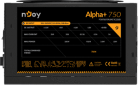 NJOY 750W Alpha+ 80 Plus Gold Tápegység