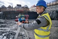 Bosch GRL 650 CVHG Professional Akkus Forgólézer Szintező készlet 650m 18V