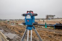 Bosch GRL 600 CHV Professional Akkus Forgólézer Szintező készlet 600m 18V