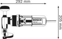 Bosch GSC 2,8 Professional Lemezvágó gép 500 Watt
