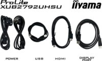 iiyama 27" XUB2792UHSU-B6 ProLite 16:9 UltraHD 4K IPS LED Monitor