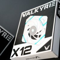 Valkyrie X12R ARGB 120 PWM 120mm Rendszerhűtő ventilátor - Fehér