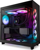 NZXT F280 RGB CORE PWM 120mm Rendszerhűtő ventilátor 2db - Fekete