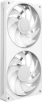 NZXT F240 RGB CORE PWM 120mm Rendszerhűtő ventilátor 2db - Fehér